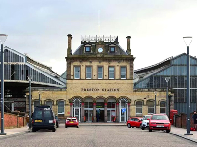 Preston City - Lancashire's Main Railway Hub and Shopping Centre