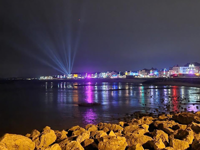 morecambe bay - home to the Uk new eden project